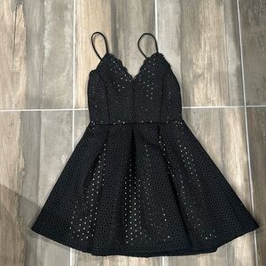 Charlotte Russe Size S Black and Nude Party Dress